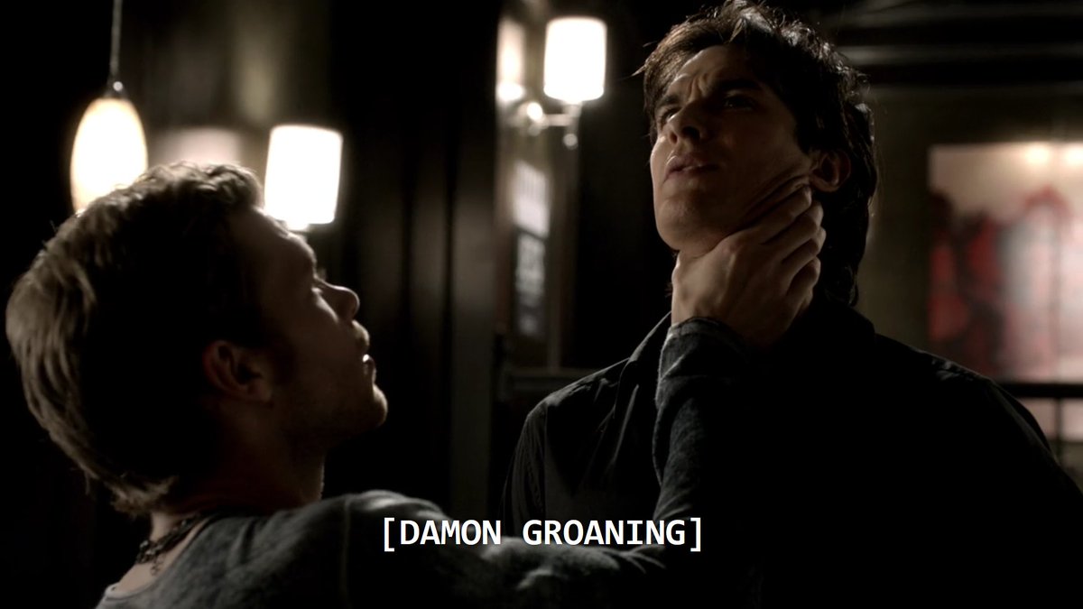 there was also the time when damon tired to distract klaus and almost got killed just to give stefan and elena a moment together.