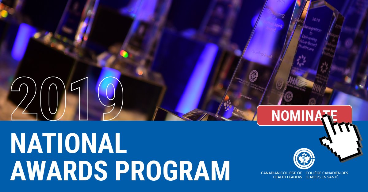 Working on your #CCHLeaders National Awards Program nomination for that special team or organization? 🏆 Nominations are due tomorrow (February 1st). #CCHLDifferenceMaker > Forms can be found here: bit.ly/2Bf4Kv2