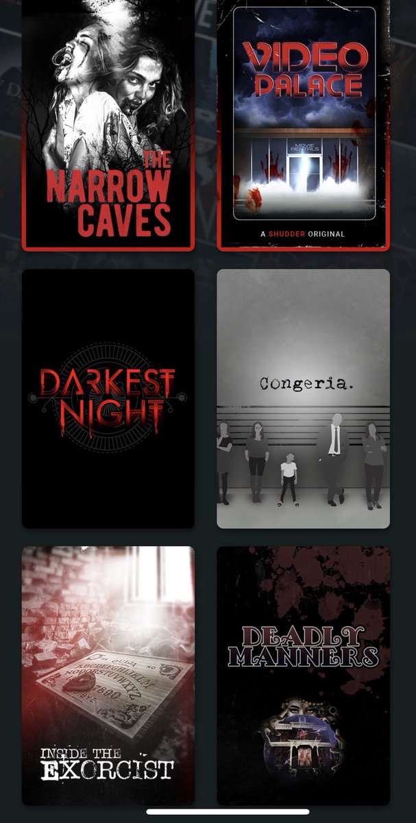 HeroesofNoise's tweet photo. Here’s a list of #podcasts currently streaming on @shudder #VideoPalacePod #thenarrowcaves #darkestnight #congeria #insidetheexorcist #deadlymanners #supportcreatives #shudder https://t.co/th1qMH2IQC