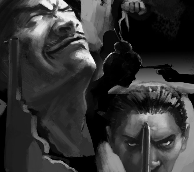 ArtistSeanSeal's tweet photo. I know that look, Tad, this does not bode well for you my friend. #WildBullets
#MakeComics https://t.co/rNqY3XuU5Q