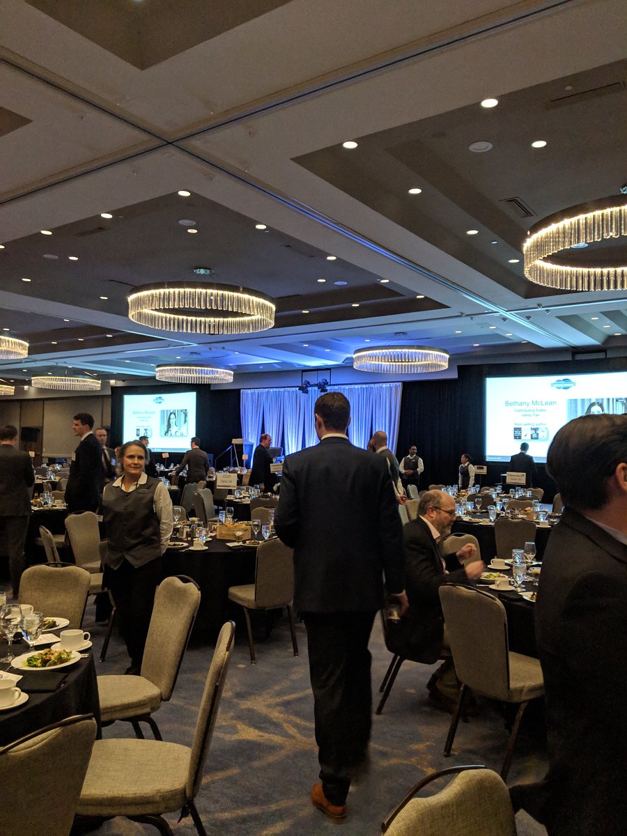 We have moved into the ballroom! Looking forward to some great food and speakers. Stay tuned!