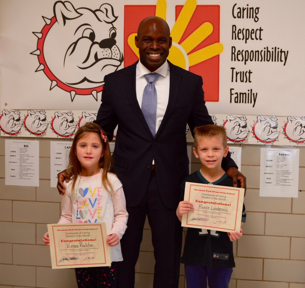 ChathamPark_ES's tweet image. Our January Community of Caring Students of Month for Grades K-2...Congratulations!
