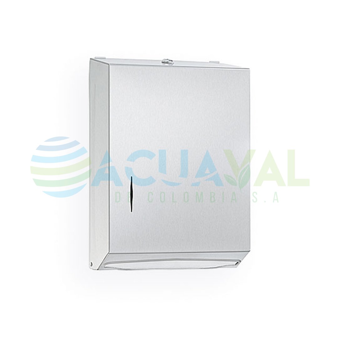 ACUAVALSA's tweet photo. AC-250.15
DISPENSADOR PROTECTOR DE TOALLAS DE PAPEL DE 1 – 2 PAQUETES FABRICADO EN ACERO INOXIDABLE CON ACABADO SATINADO ARQUITECTÓNICO
material: Acero inox.
acabado: Satinado
#BRADLEY #Colombia #Acuaval #Aseo #Comercio #Dispensador https://t.co/U1KNz9Jsnc