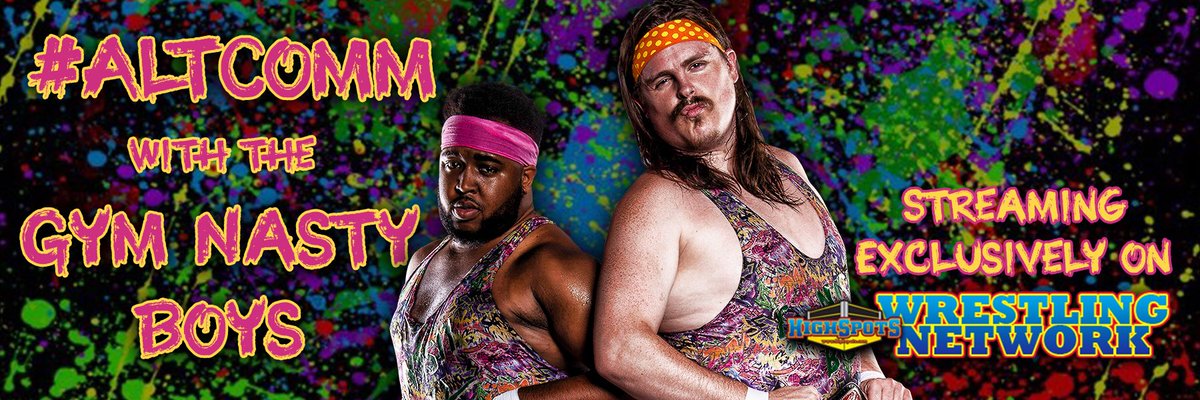 HighspotsWN's tweet photo. Cue up the Paula Abdul the #HSWN is getting nasty....GYMNASTY!

Stream #AltComm on exclusively on

https://t.co/iBntuyDZJa 

RT RT RT 👉👌 https://t.co/s8DPtY1we9