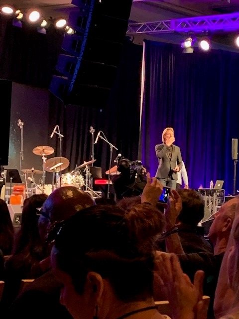 tnstatemusic's tweet photo. TSU students participating in Eric Whitacre Concert at Winter NAMM in January 2019 https://t.co/zp6GA4abUy