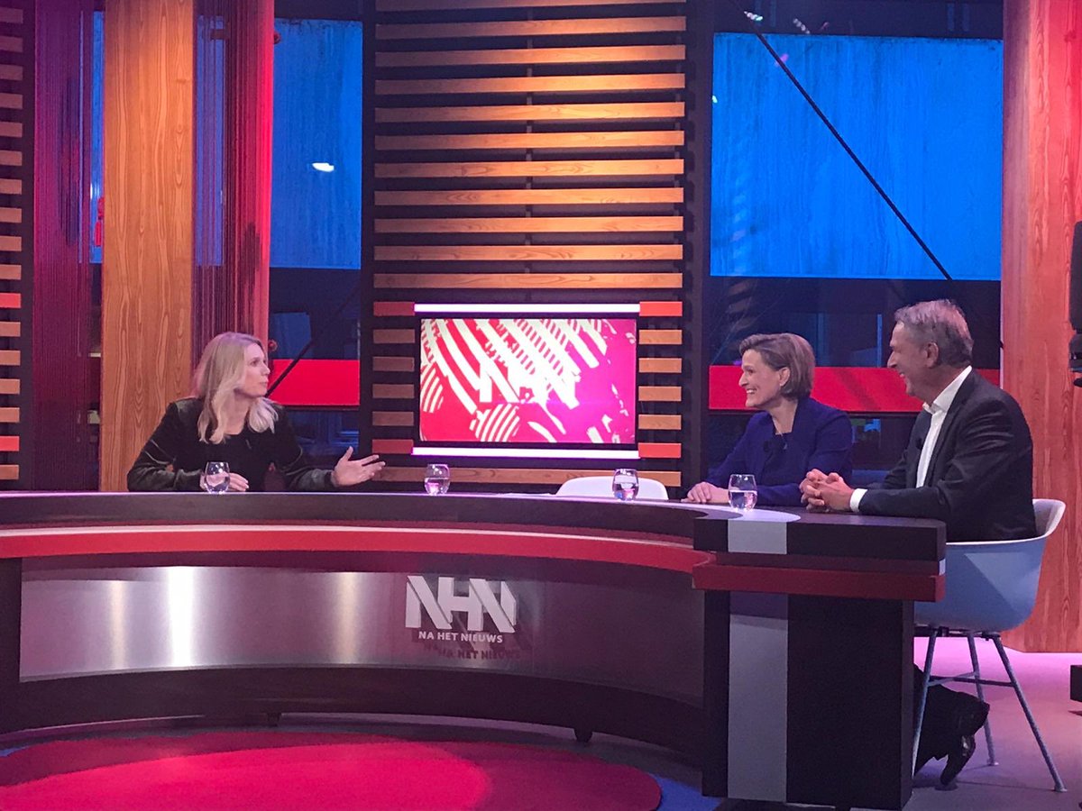 📺 Kijktip: Guusje Korthals, Rob Swartbol en Caecilia Wijgers bij <a href="/NaHetNieuws/">Na Het Nieuws</a> (NPO extra) over het werk als ambassadeur vanaf 21.30 #NLamb2019