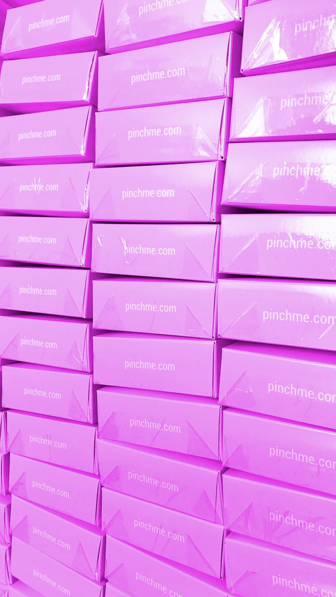 pinchme's tweet image. Stack ‘em up! 💜 Ready to go! #PINCHmeBox