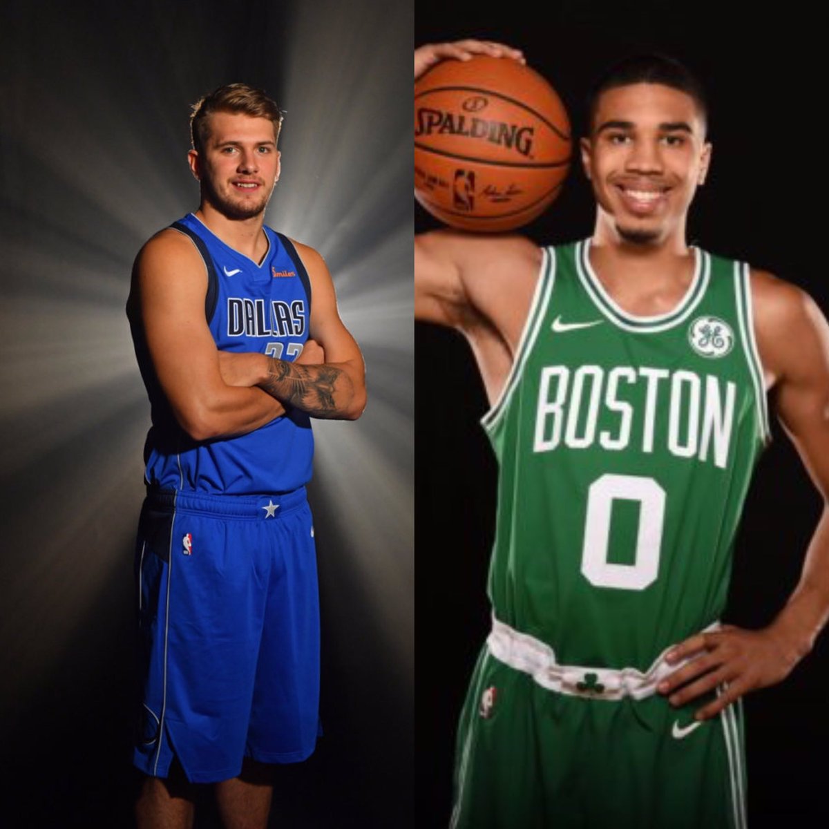 dalabk's tweet photo. HOT TAKE: Doncic is already better than Tatum. https://t.co/7HFsPDB00i