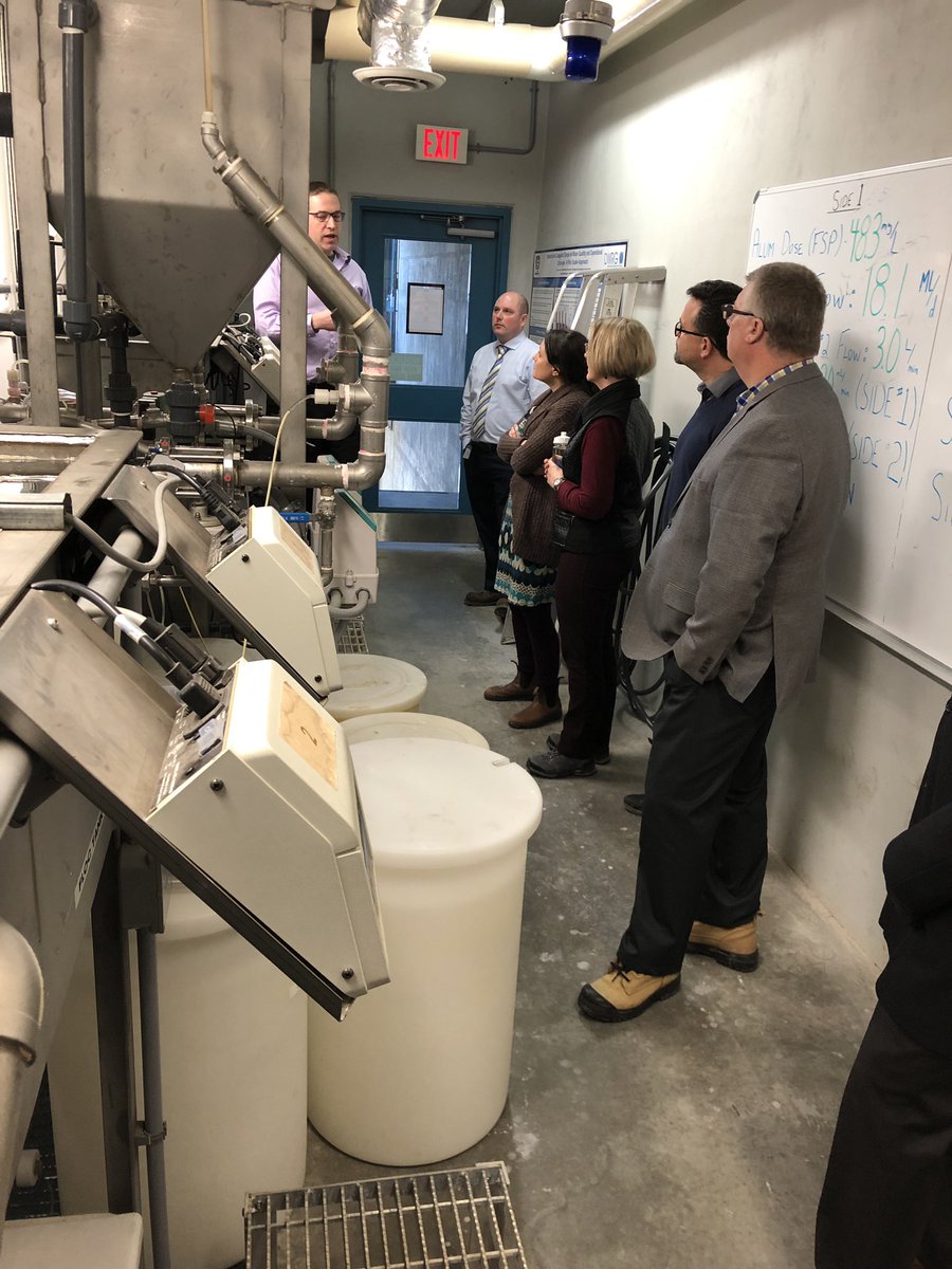 ptbo_utilities's tweet photo. 💧 Our Peterborough Utilities Commissioners on tour at the Water Treatment Plant with staff Rene Gagnon and John Armour. -SL
#PUGteam #westartwithsafety https://t.co/dNkUUNDTUD