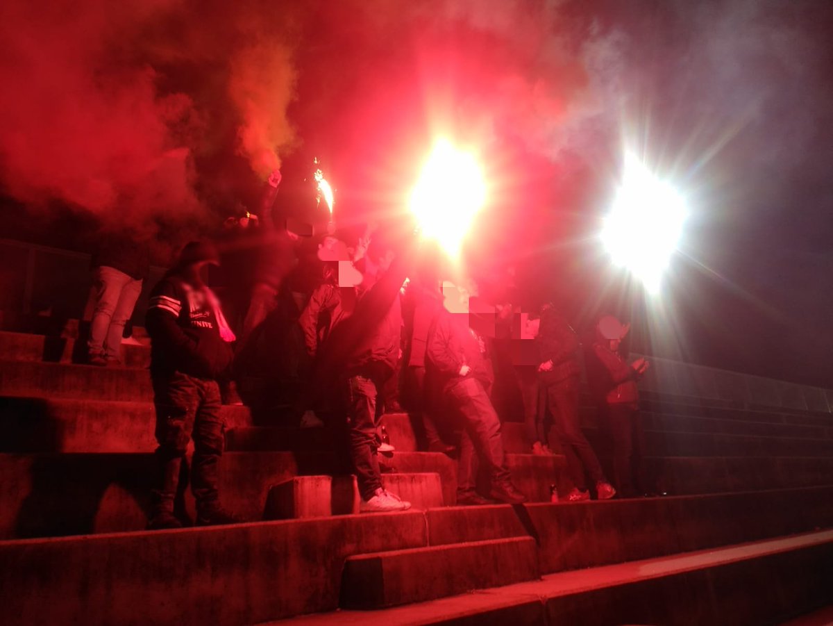 Semana de derbi. Hoxe no adestramento apoiando aos nosos. OURENSE SOMOS NÓS!