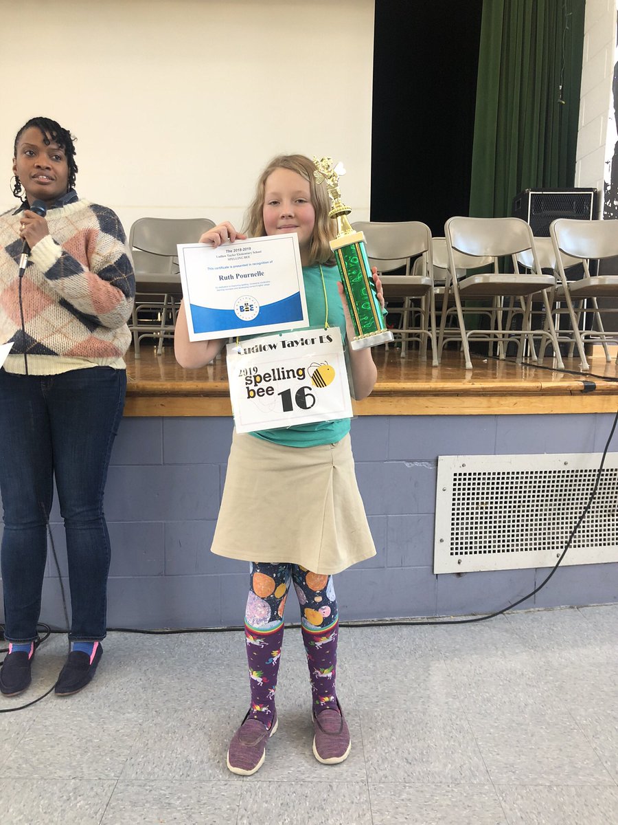 MsAddisonAP1's tweet image. Congratulations to our Spelling Bee participants! A special congrats to our 1st place winner! We are so proud of your hard work! #clusterbeeherewecome @LudlowTaylorES @DCPSElementary