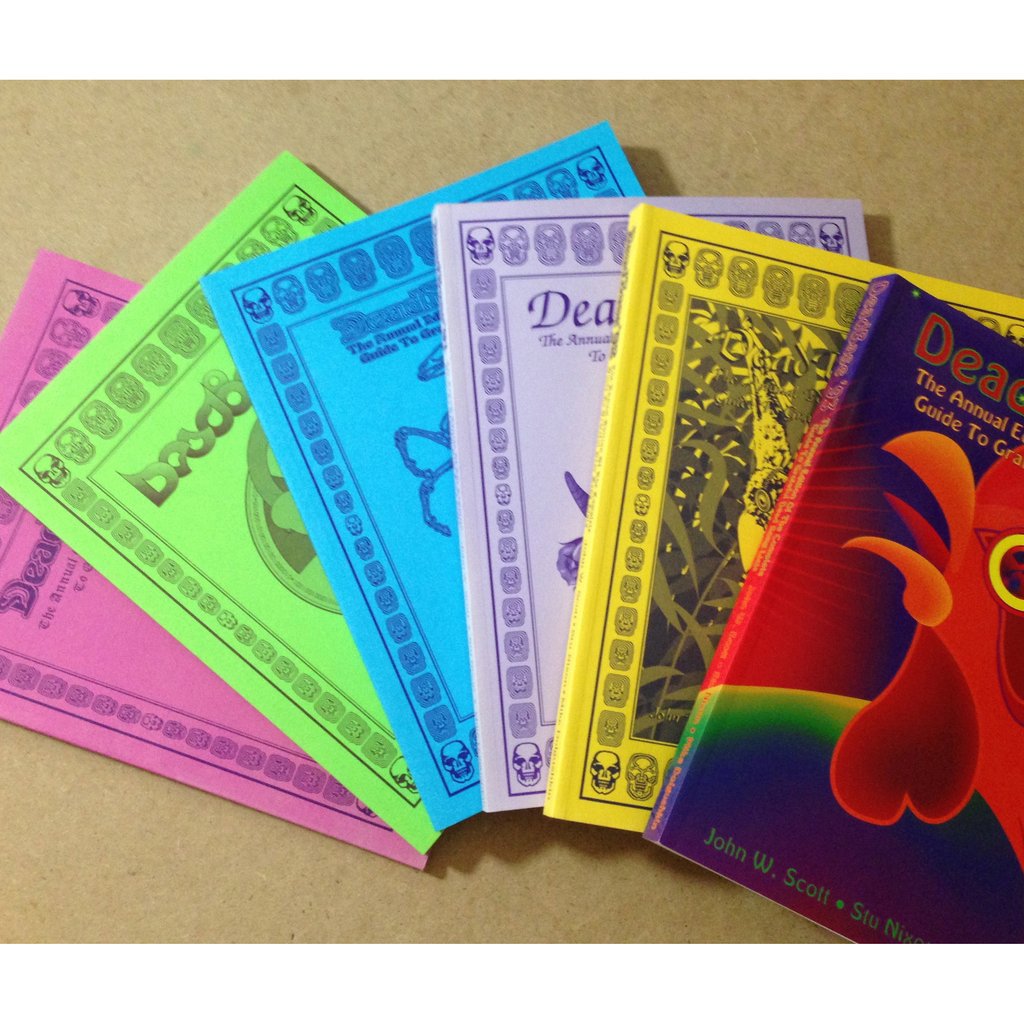DeadBase50's tweet photo. FREE BOOKS!! Order a new copy of DEADBASE 50 from Amazon and receive all six DeadBase yearbooks for free! 
Check out our website for details: https://t.co/9lVtFPEGVl https://t.co/KEWSyZD0zE
