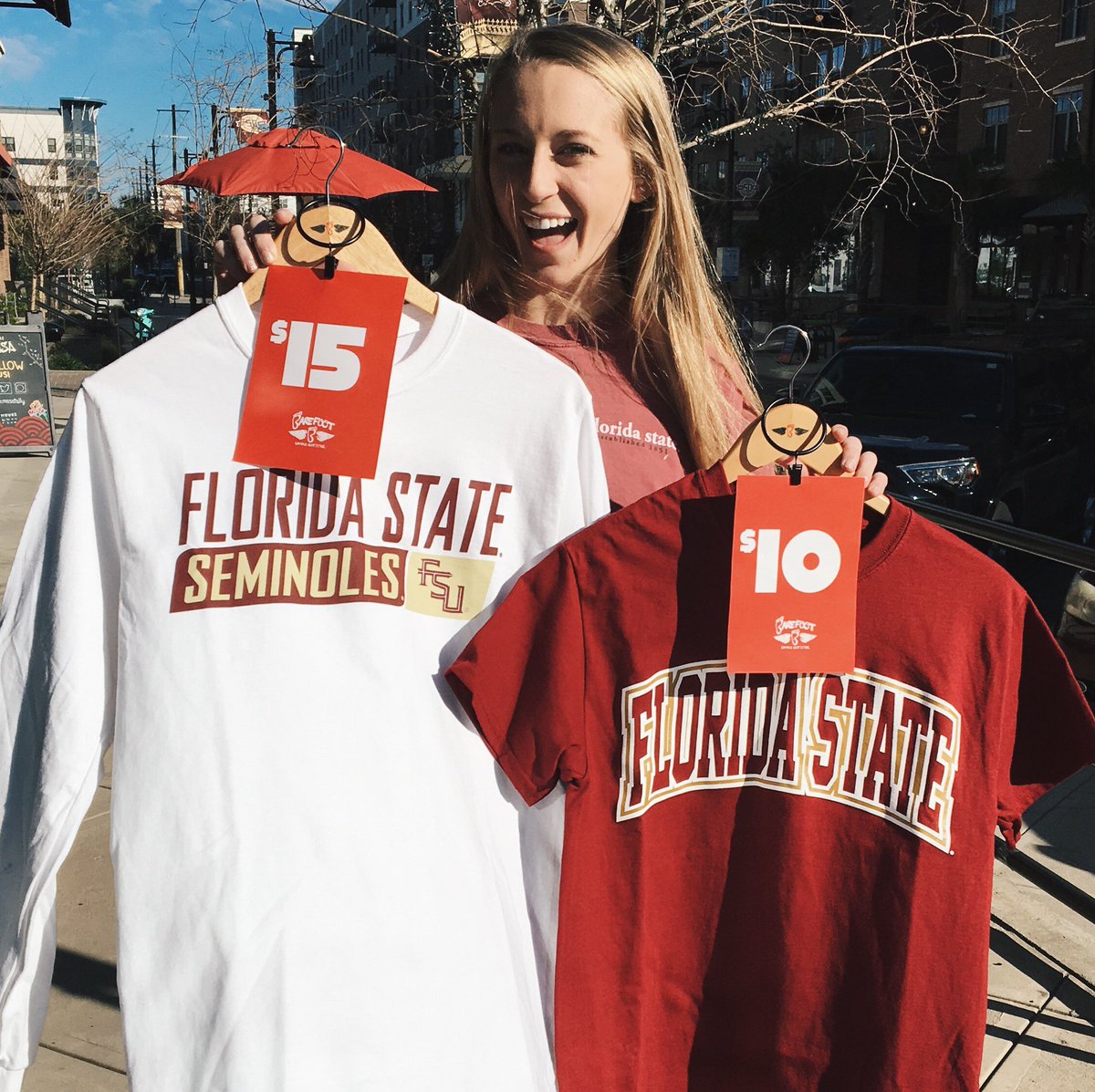 barefoottally's tweet photo. 💥FLASH SALE! 💥 TODAY ONLY! 💥
Basic cotton Short Sleeve Tees: $10
Comfort Colors & Long Sleeves: $15
Hurry! Ends @ 10pm TONIGHT!! #floridastate #salesfordays https://t.co/FyrtbjSopA
