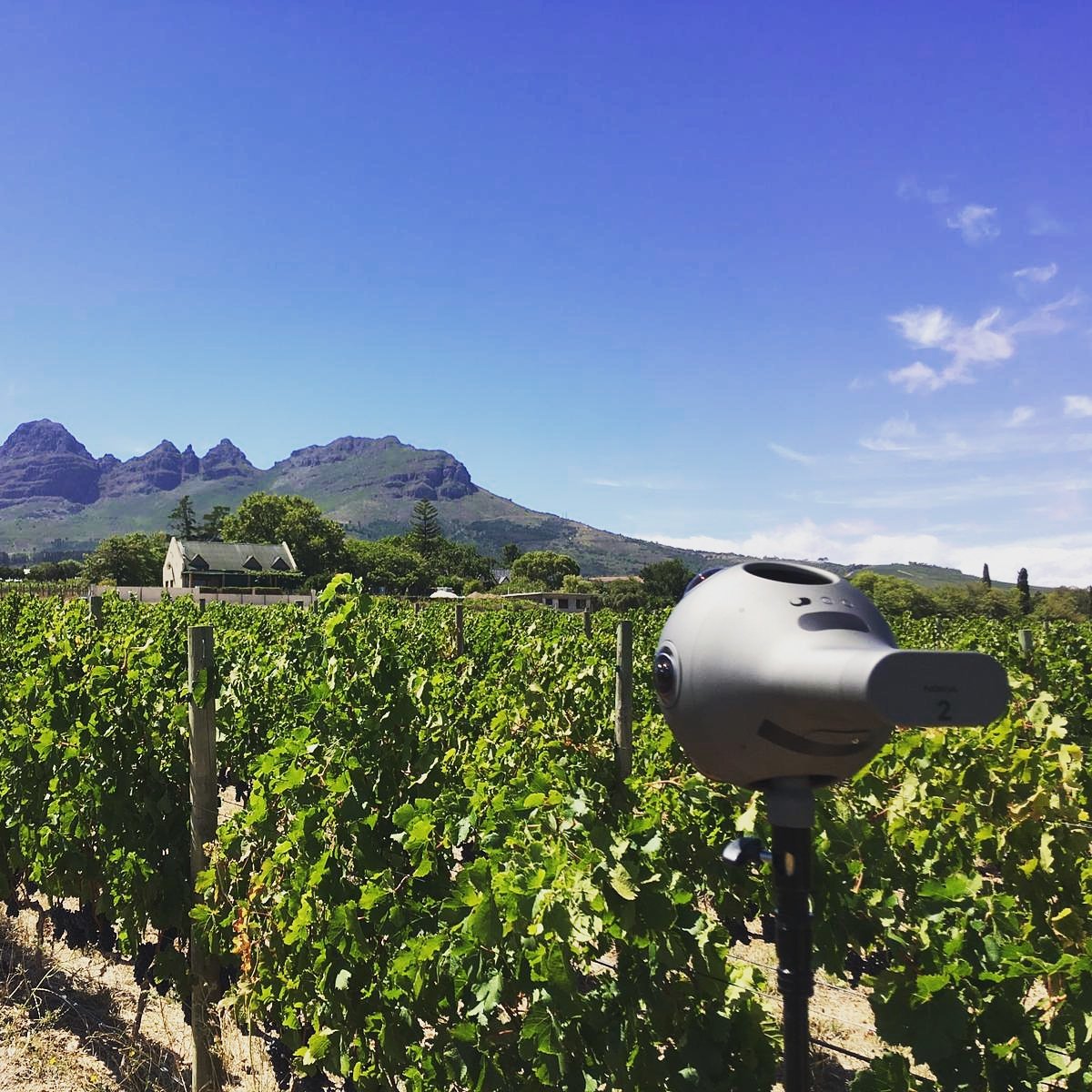 GAIALAN_VR's tweet photo. After almost 2.000 km of #traveling through #namibia🇳🇦, we finally arrived in #SouthAfrica. We now continue to shoot with our #Nokia #OZO in #CapeTown and the Winelands near #Stellenbosch. #VR #VirtualReality #Travel #360video https://t.co/6QOLmLXwhu