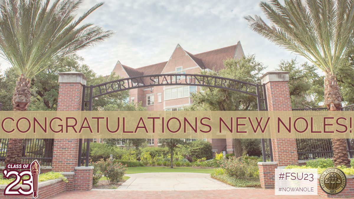 FSU Admissions tweet media