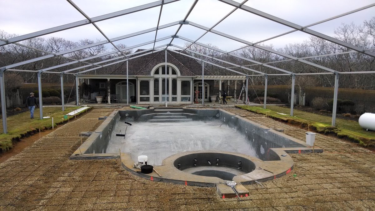 aTentForRent's tweet photo. Hopping to have your pool done for summer? #wegotyoucovered #winterwork #cantstopwontstop #construction #AnythingIsPossible https://t.co/pGW22n29LS