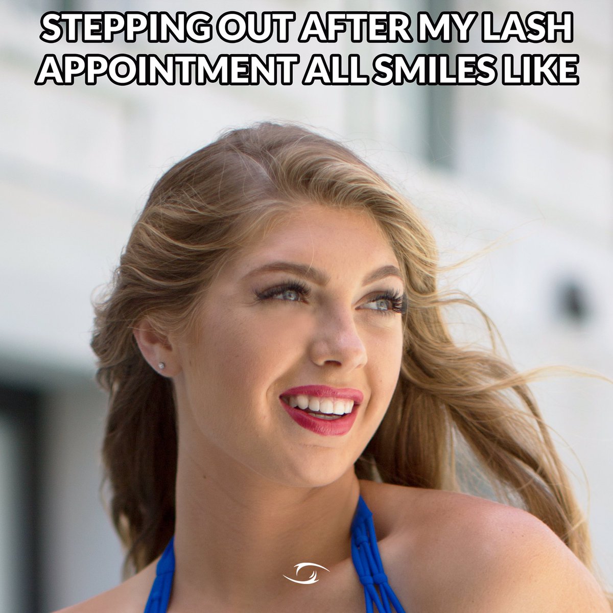 That feeling after your lash appointment. RT and mention your client! 
.
#lashmeme #lavishlashes #lashextensions