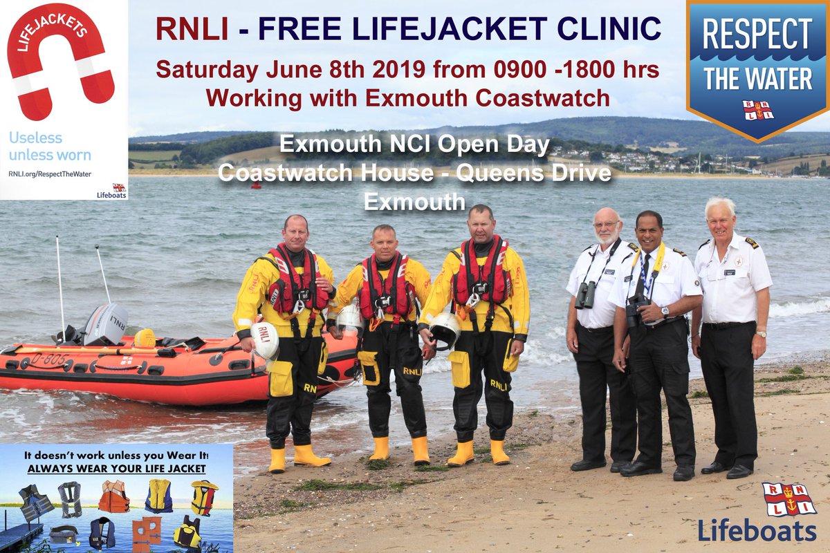 Dave_Float's tweet photo. Before you go to sea this year, have you checked your Life Jacket? The  RNLI Community Safety Teams will check them for you and advise you  should anything need addressing. These clinics are free. Contact the  RNLI Community Safety Officer in your area for the next clinic date. https://t.co/4gC8WAnr3O