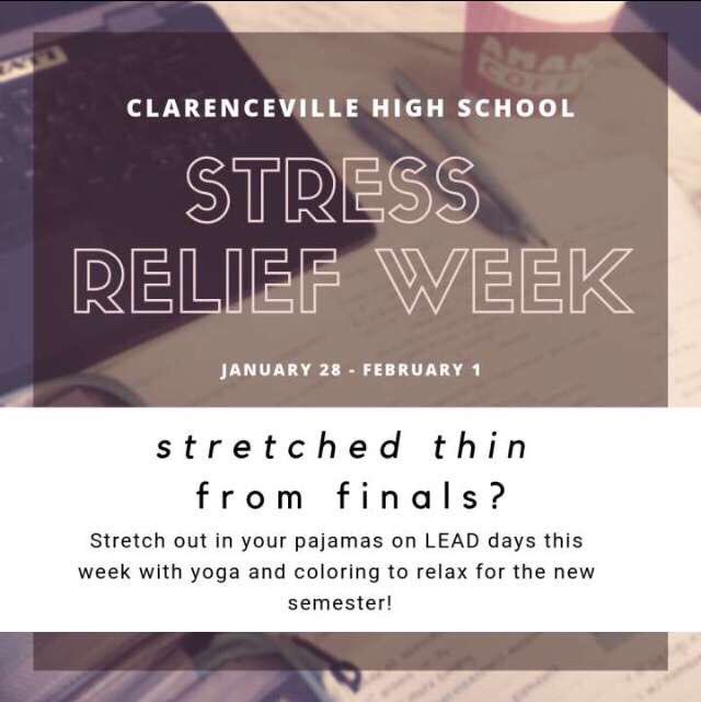 CvilleStu_Co's tweet photo. Donโt forget to wear your pajamas tomorrow for Stress Relief Weekโผ๏ธ
#chs_trojanpride #chs_allmeansall #CHSTrojanPride #CHS_stuco https://t.co/wdY19MGweu