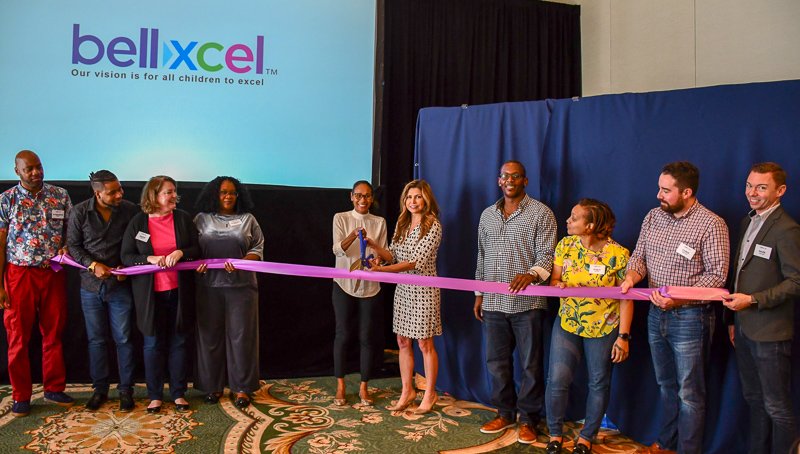 bellxcel's tweet photo. We're thrilled to usher in this new #BellXcel era with you! Stay tuned - we're just getting started! #ribboncutting #teamwork #empower #education #closethegap #community https://t.co/FgCmlUHFBp
