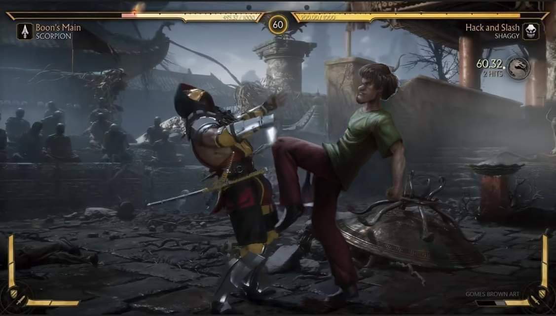 «Он уже сильнее богов»: почему игроки хотят увидеть Шэгги из «Скуби-Ду» в Mortal Kombat 11