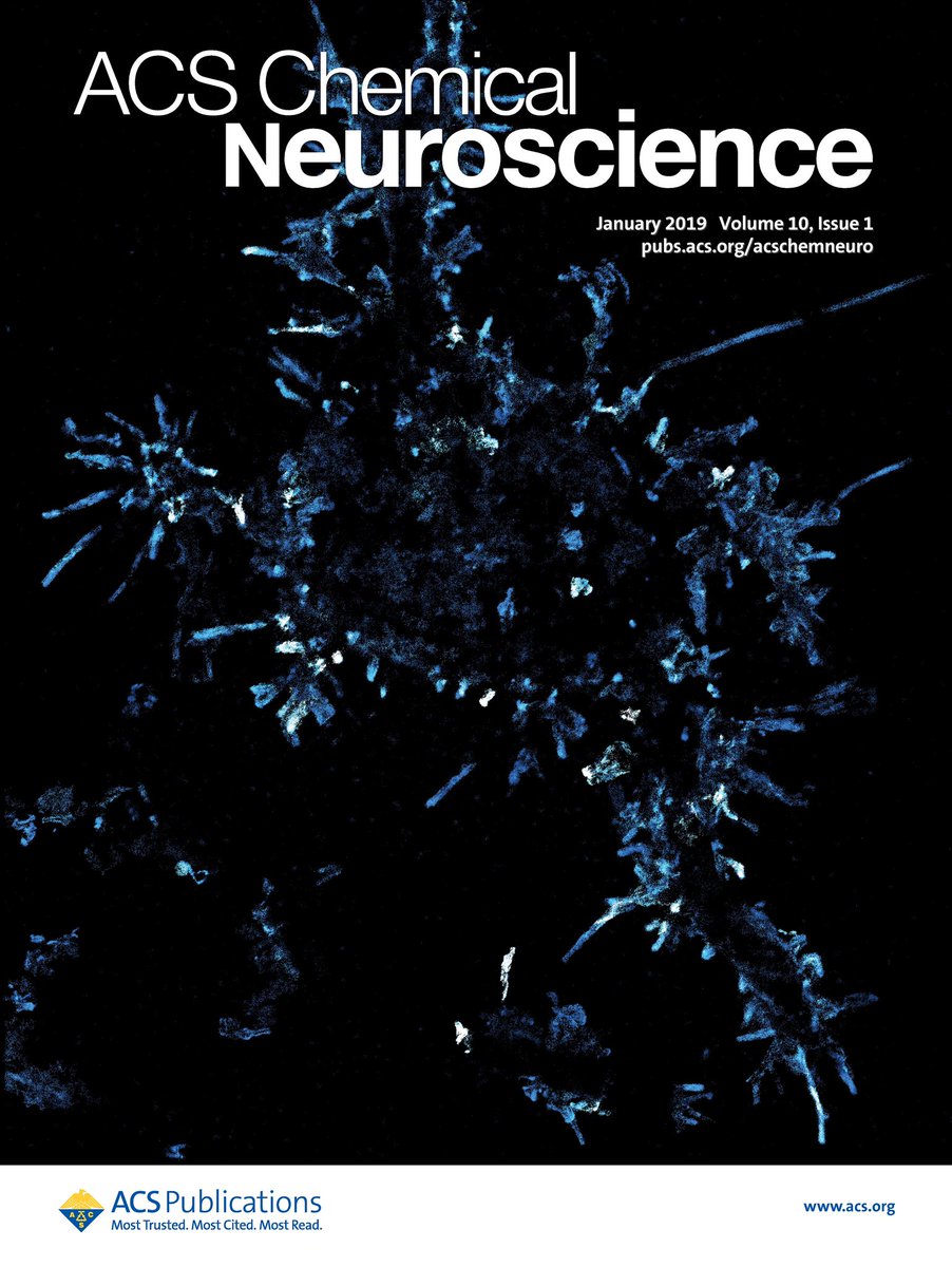 RosenthalLab's tweet photo. Congrats @LucasBThal on making the cover of @ACSChemNeurosci #quantumdots #quantumdottracking #QD #QDtracking #dopaminetransporter #DAT #prettydata https://t.co/ehMOBaqgzD