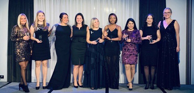 And another one. So proud that we @DeloitteUK have four awesome winners in tonight’s @WATC_WeAreTech #TechWomen100 awards. Congratulations #KrisztinaRatz