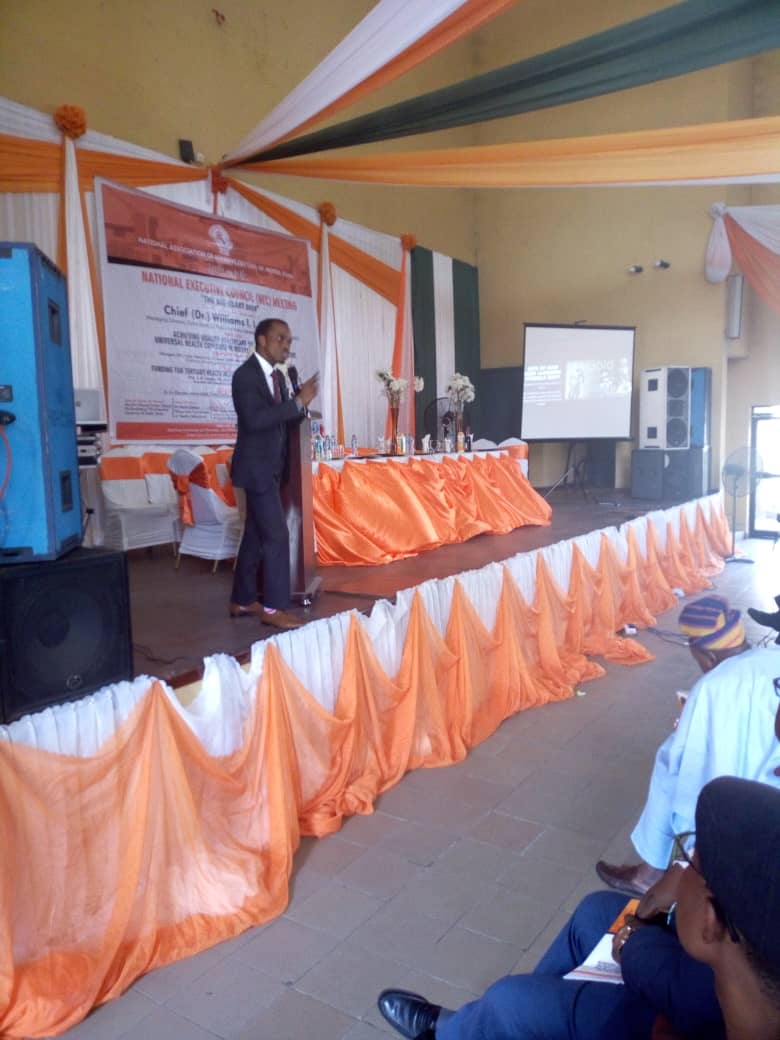 DrJayeoluwa's tweet photo. Achieving quality healthcare delivery in Africa has been the subject of debate among healthcare givers lately and again today at the National executive council meeting of resident doc in Delta state I was give opportunity to show how #kardioscreen democratised Cardiocare. https://t.co/UKUI7uSMGf