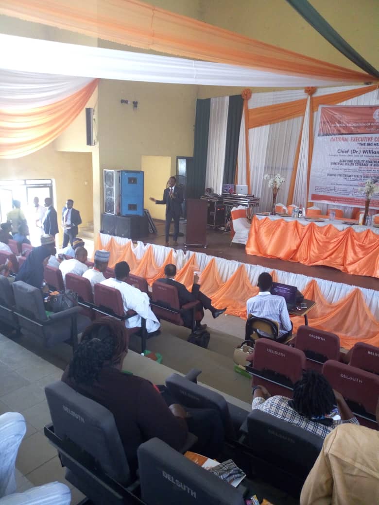 DrJayeoluwa's tweet photo. Achieving quality healthcare delivery in Africa has been the subject of debate among healthcare givers lately and again today at the National executive council meeting of resident doc in Delta state I was give opportunity to show how #kardioscreen democratised Cardiocare. https://t.co/UKUI7uSMGf