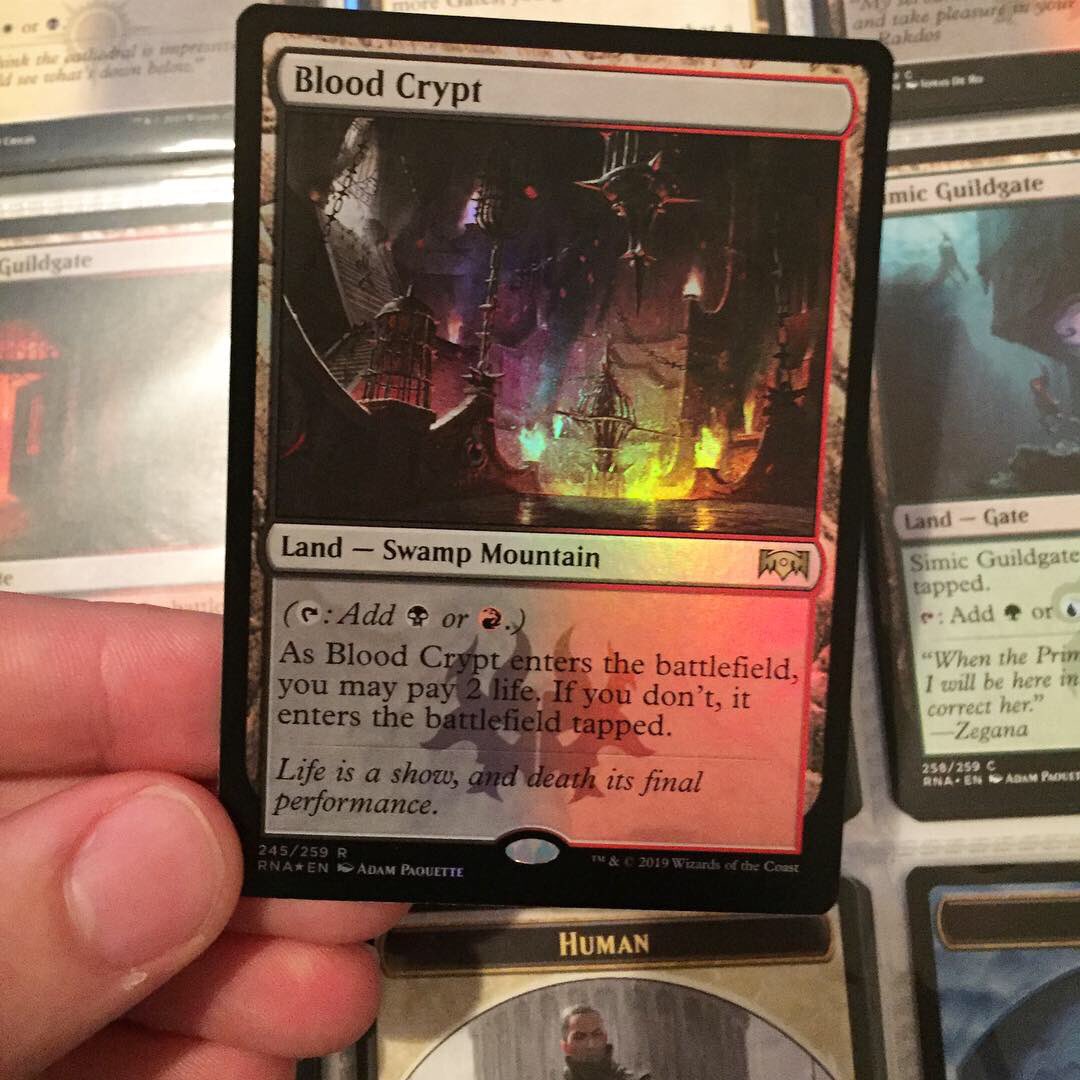 CardsRex's tweet image. Some of my favorite pulls from my Ravnica Allegiance Booster Box! Crazy pulls!! #MTG #MagicTheGathering #RavnicaAllegiance