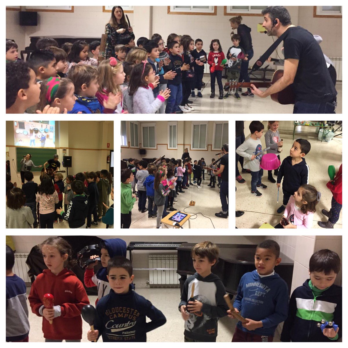 salesianosatoch's tweet photo. Los peques de #Primaria disfrutan de la #música con los talleres de #MiniMúsica a cargo de #EducaPop.
Como dijo #DonBosco:
“¡Estad siempre alegres!” https://t.co/0CC9SMlZ5F