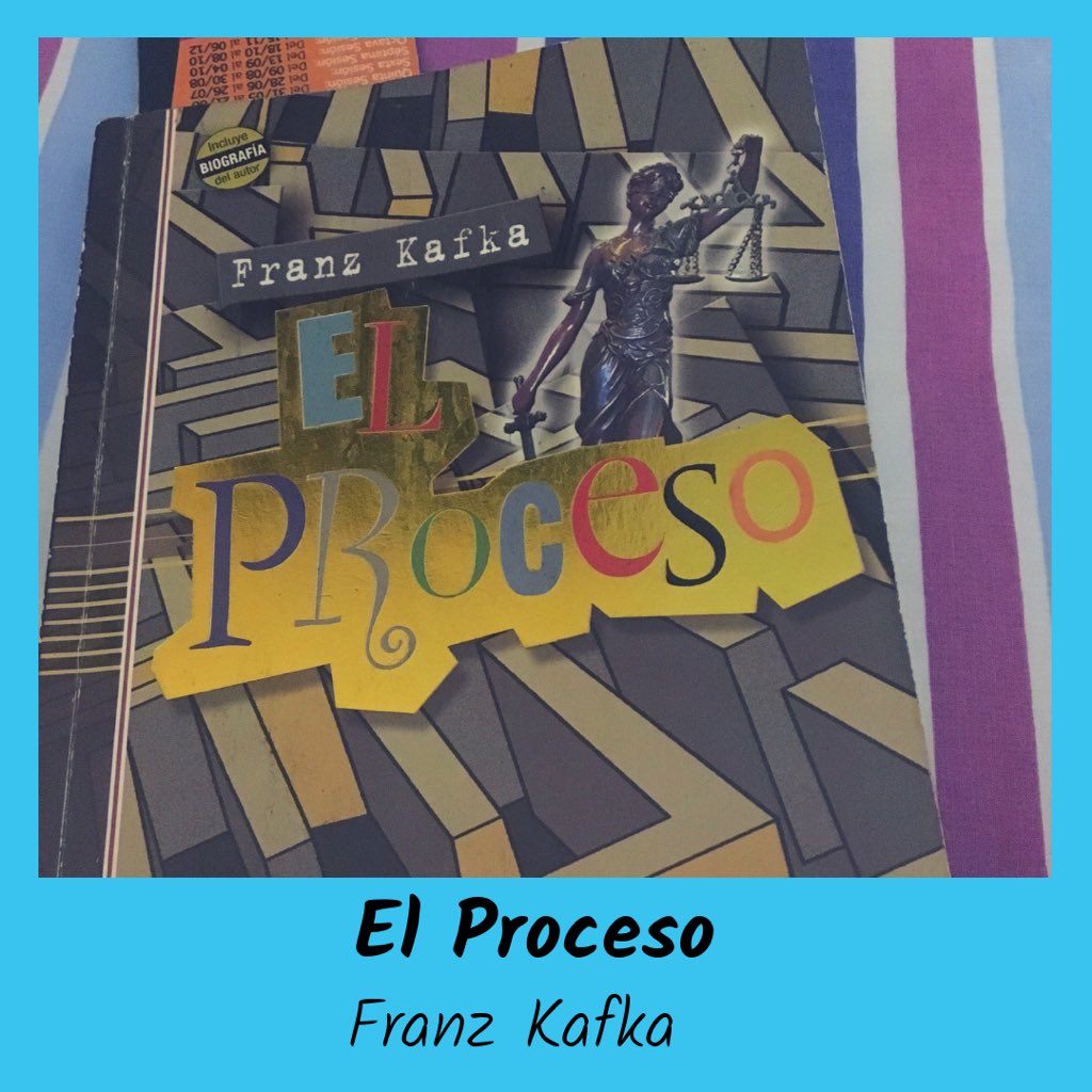 erivasbello's tweet photo. Ayer lo terminé tarde en la noche yo diría más bien esta madrugada jajaja creo que soñé haber tuiteado sobre eso #RetoLectorQueLeer2019 #enero un libro que inspira a leer más Kafka porque necesito terminar de entender que es el proceso 😆 @QueLeer https://t.co/p5M4AVM8iD