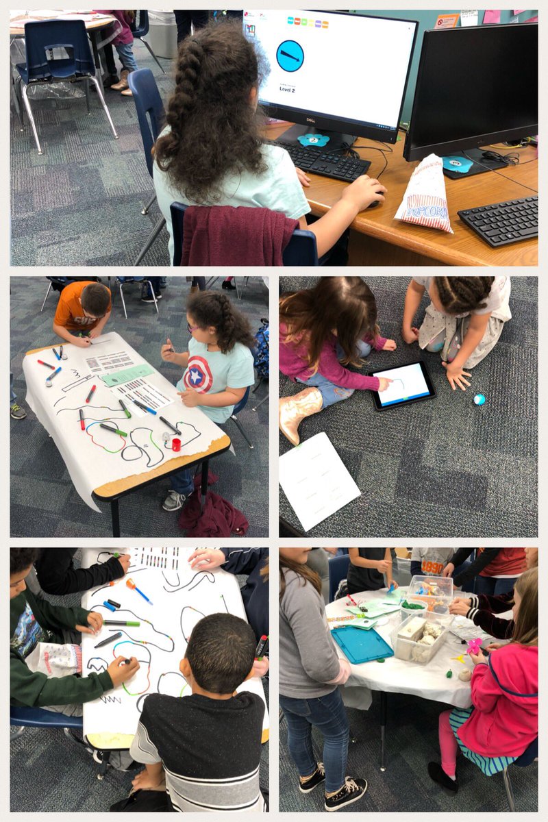 pfisdit's tweet image. Math night fun @CopperfieldES  @SpheroEdu @Ozobot @pfisd #pfisdit