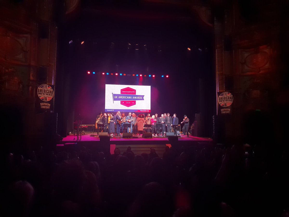 Well, that's a wrap folks! 

AmericanaFest UK 2019 Awards Ceremony, Showcase Festival and Conference was a smashing success. Thank you from the bottom of our hearts for being a part of this community - Now, on to the AFTER PARTY! 

#AMAUK