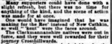 DonaldPollock3's tweet photo. In 'The Wasp' this Saturday, Alloa's cup heroics of 1903/04 and a landmark goal @CathkinPark #alloafc #bauchop https://t.co/sviRHNPox4