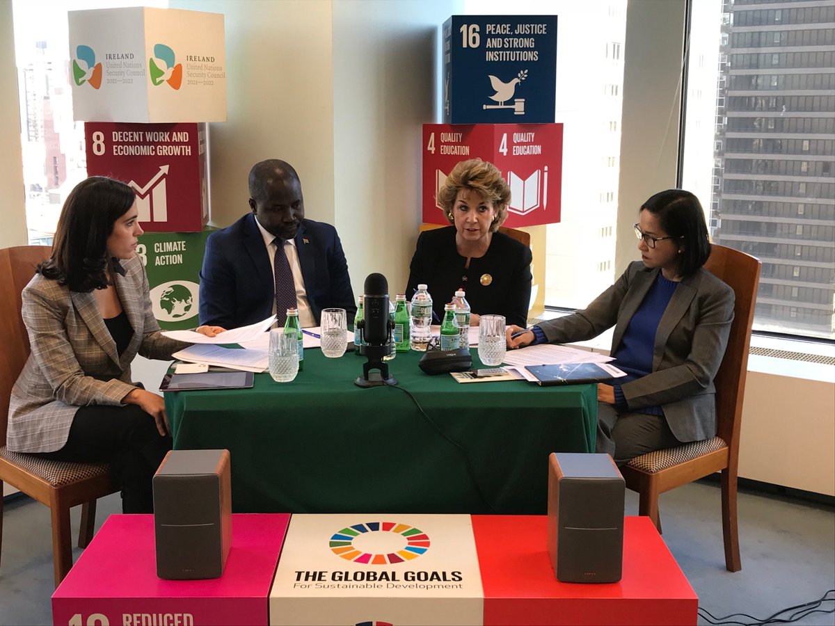 The podcast of last week's discussion on women &amp; #peacebuilding is now available! Thanks again to <a href="/newsdeeply/">News Deeply</a> and our panelists for their invaluable insights into this important topic: newsdeeply.com/peacebuilding/…