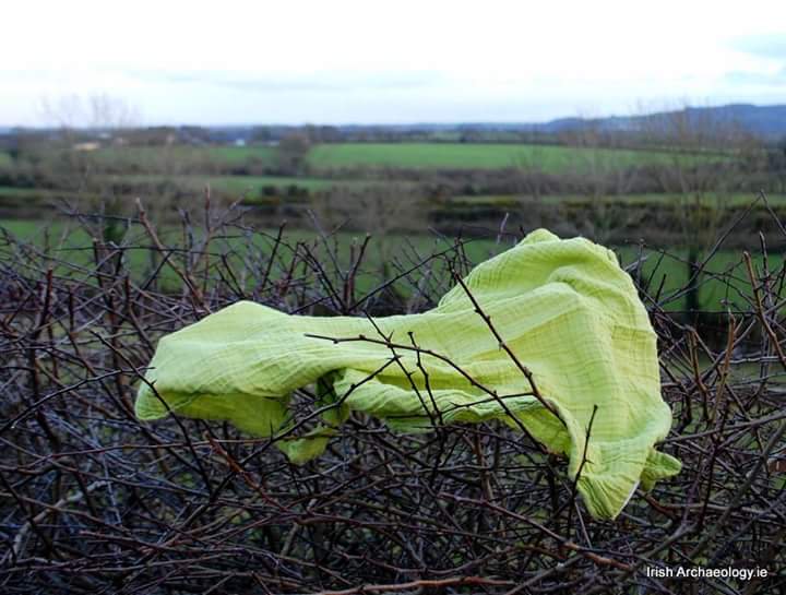 irarchaeology's tweet photo. Tonight is St Brigid's eve so don't forget to leave a cloth or scarf outside to be blessed by the saint as she passes. Known as a 'Bratog Bride' in Irish folklore, this special garment can then be used as a cure for headaches or sore throats #folklore #Ireland https://t.co/wjbgEz6Z4s