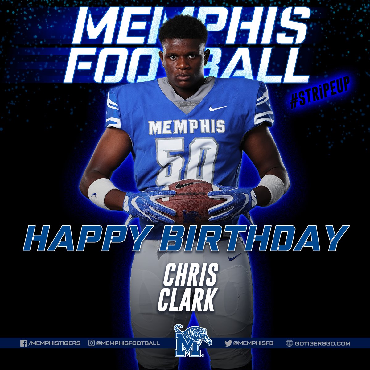 Happy birthday to defensive lineman Chris Clark! 