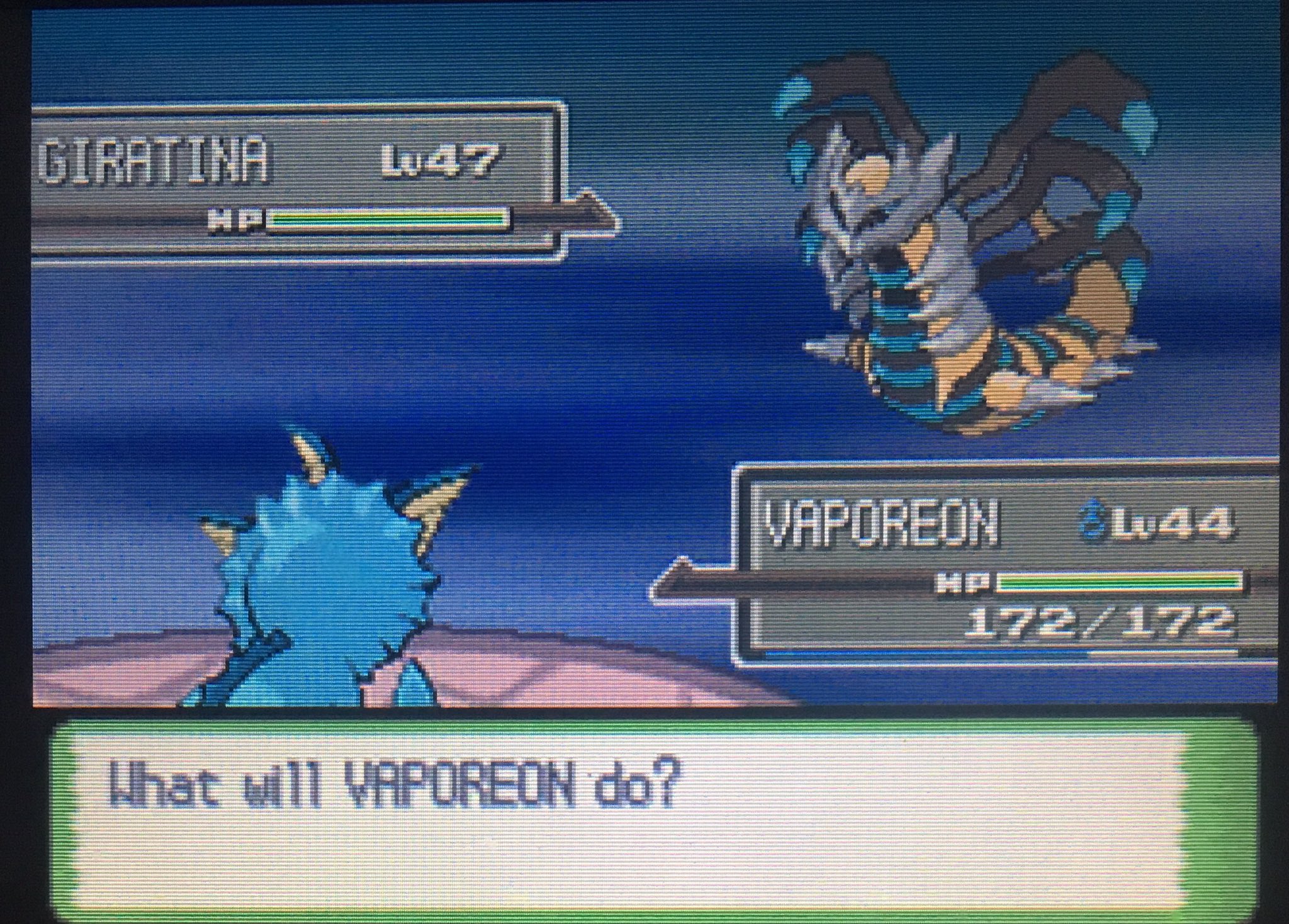 4] Shiny Giratina found after a month of soft resetting in