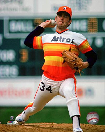 Nolan Ryan reppin the beautiful Astros unis Happy Birthday Ryan!  