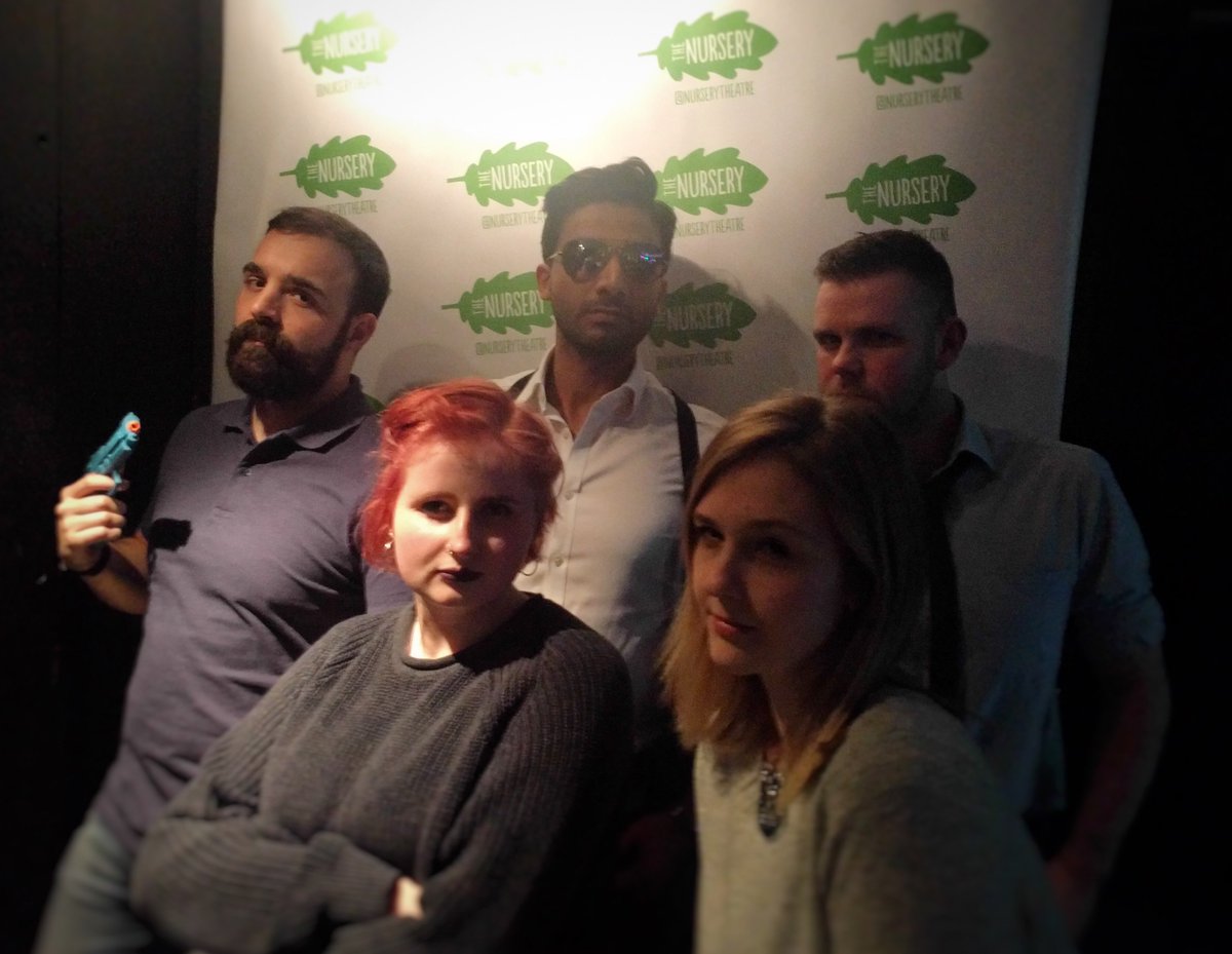 First of a three week run at <a href="/nurserytheatre/">The Nursery</a> #TNL 

Come watch us on the 7th and/or the 14th! There's also a jam for you to perform!

#impro #improv #policedrama #postbrexit