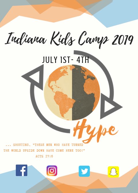 IndianaYandD's tweet photo. Save the dates! https://t.co/gyh5zOpMSV