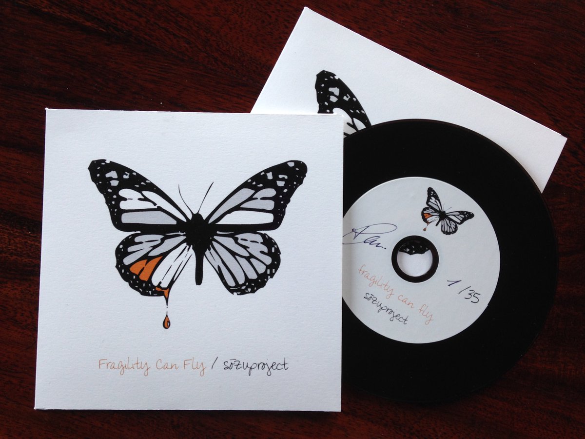"Fragility Can Fly"
edition of 35 Black Vinyl Compact Disk
Pre-order now open here:
sozuproject.bandcamp.com/album/fragilit…