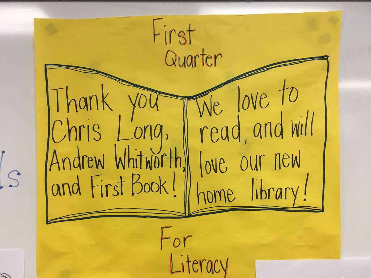 Marloleon13's tweet photo. Together we can make a difference in our students' lives of literacy! @FirstBook @awhitworth77 @RamsNFL @VamosRams @JOEL9ONE @Eagles #FQLweek #FQLWChampion https://t.co/dIm4caeV7q