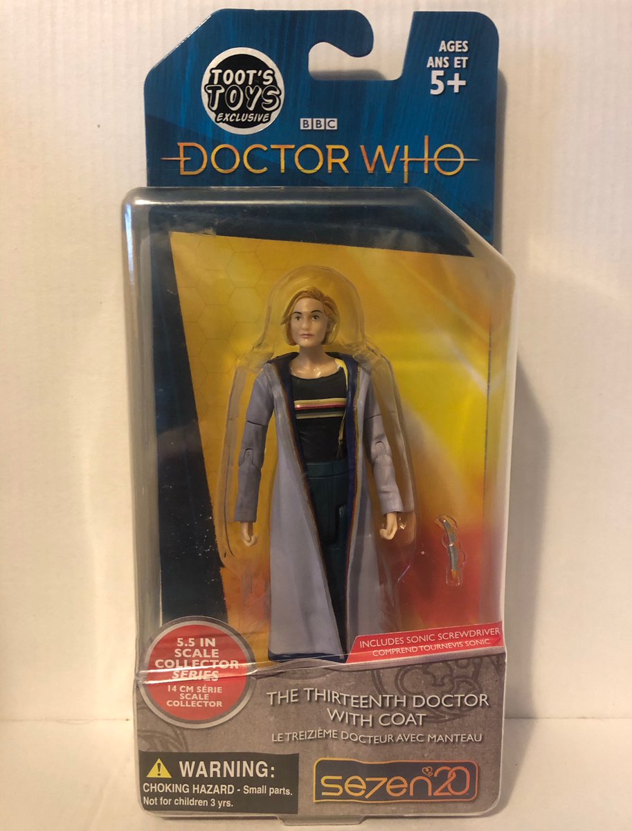 Thirteenth Doctor Who 5.5” Action Figure - Toot’s Toys Exclusive by Seven20