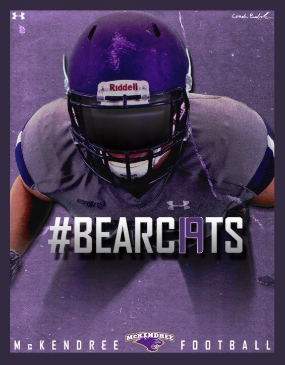 Extremely excited to announce that I have officially committed to McKendree University to continue my education and football career! #bearcats @McKFootball <a href="/MikeBabcock44/">Mike Babcock</a> <a href="/CoachRejfek/">Jason Rejfek</a> <a href="/Coach_Bergman/">Eric Bergman</a> <a href="/Coach_CMeyers/">Colton Meyers</a>