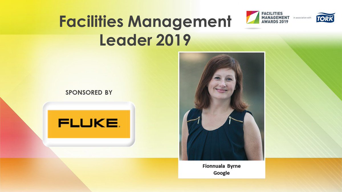 FMAwardsIreland's tweet photo. Congratulations to Fionnuala Byrne of @Google, the Facilities Management Leader 2019 recipient! #FMAwardsIRL https://t.co/TzJbZ4C2EE