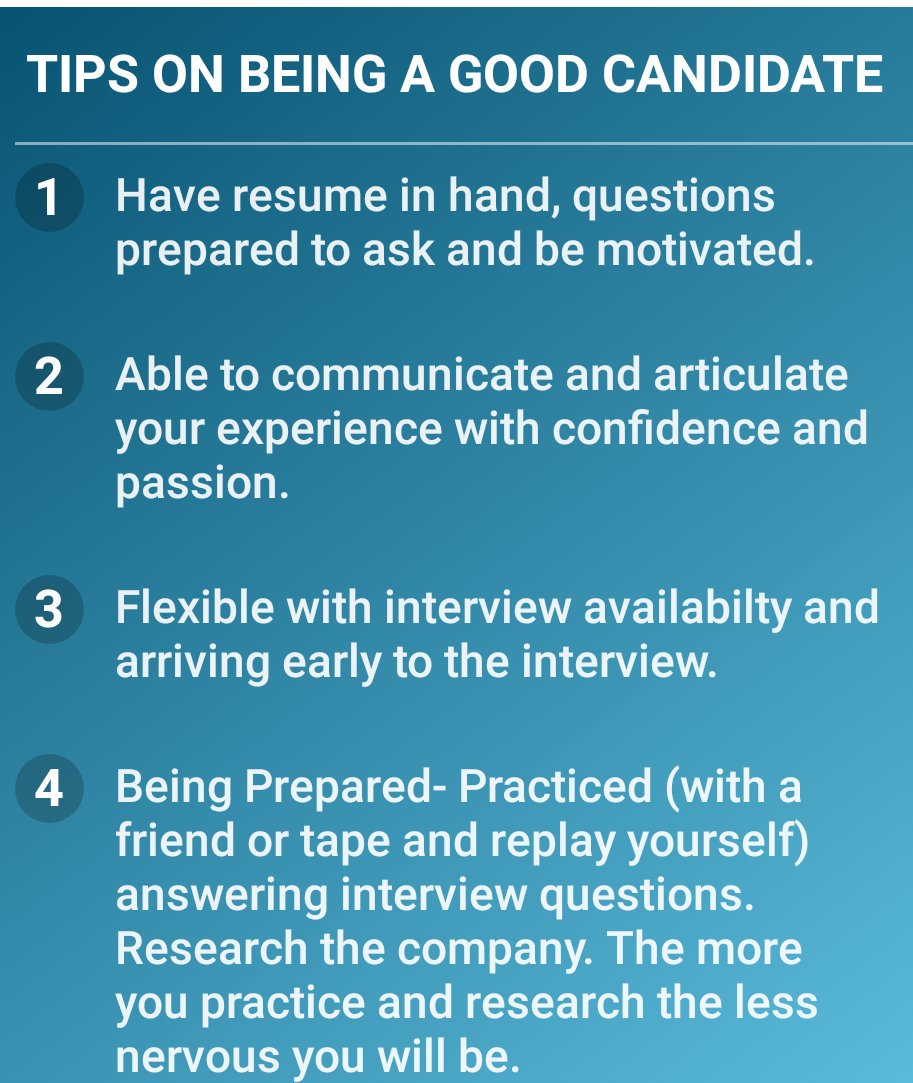 TheInterviewAp2's tweet image. #hiringsuccess #RecruitingTech #HCM #Interview #Interview #interviewing #InterviewTips #Interviewquestions #jobfairy #JobAdviceSA #jobinterview #JobsData #jobfairydublin #jobseekers #workforcedevelopment #work