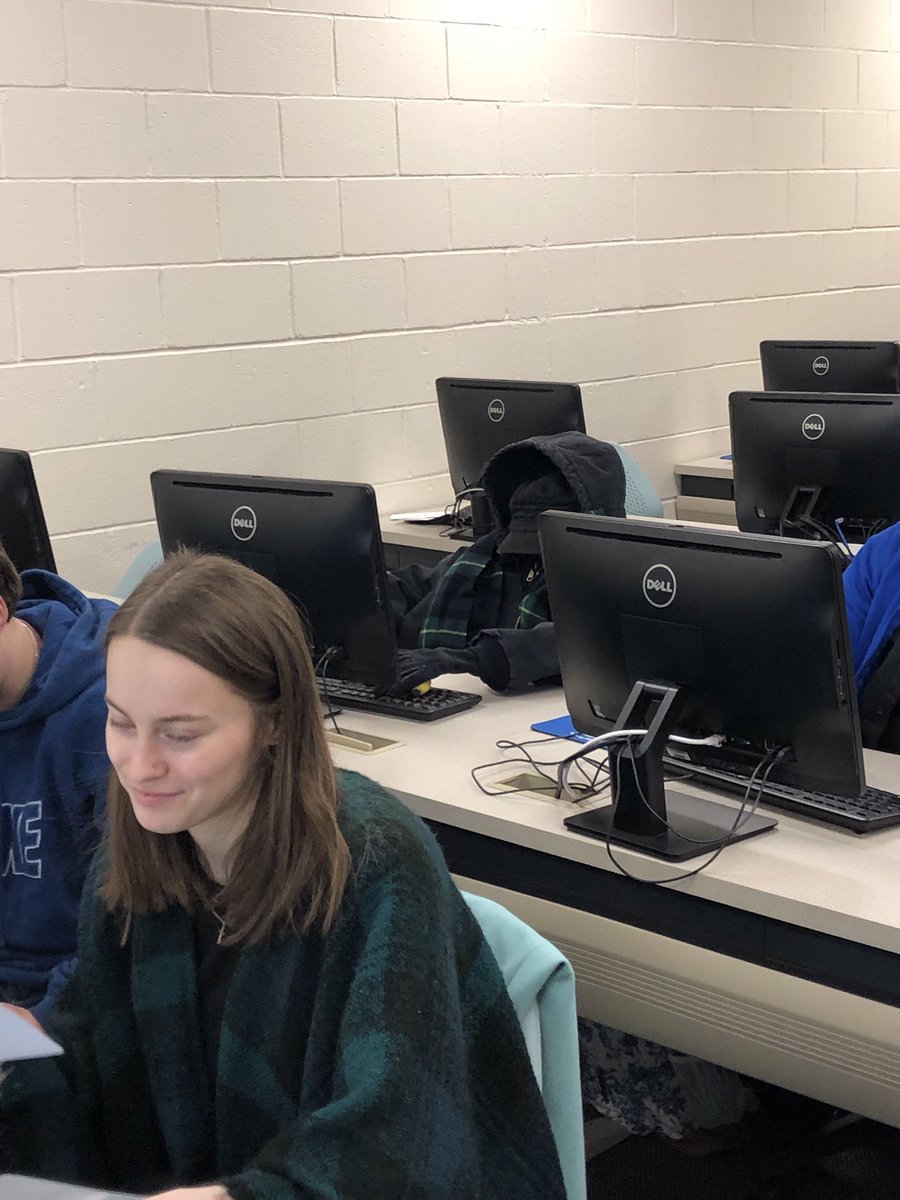 MicheleLeeKoz's tweet photo. A few minutes into my #stats class I wondered why I had not heard a peep or saw any movement from this student. For a second I worried. Then, I realized my error. We spent the next 10 minutes discussing &amp; laughing. #practicaljoke #soctwitter #sociology #teaching #statisticsfun https://t.co/odxRy6mebE