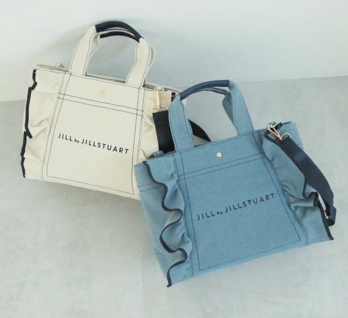 【新品】JILL by JILLSTUART フリルキャンバストート